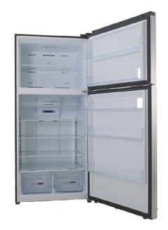 SREEN Double Door Refrigerator 21.41 Feet SRTM-605NF Silver  - Image 3