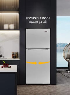 SREEN Double Door Refrigerator 5.9 Feet 223 kW SRTM218DF Silver  - Image 4