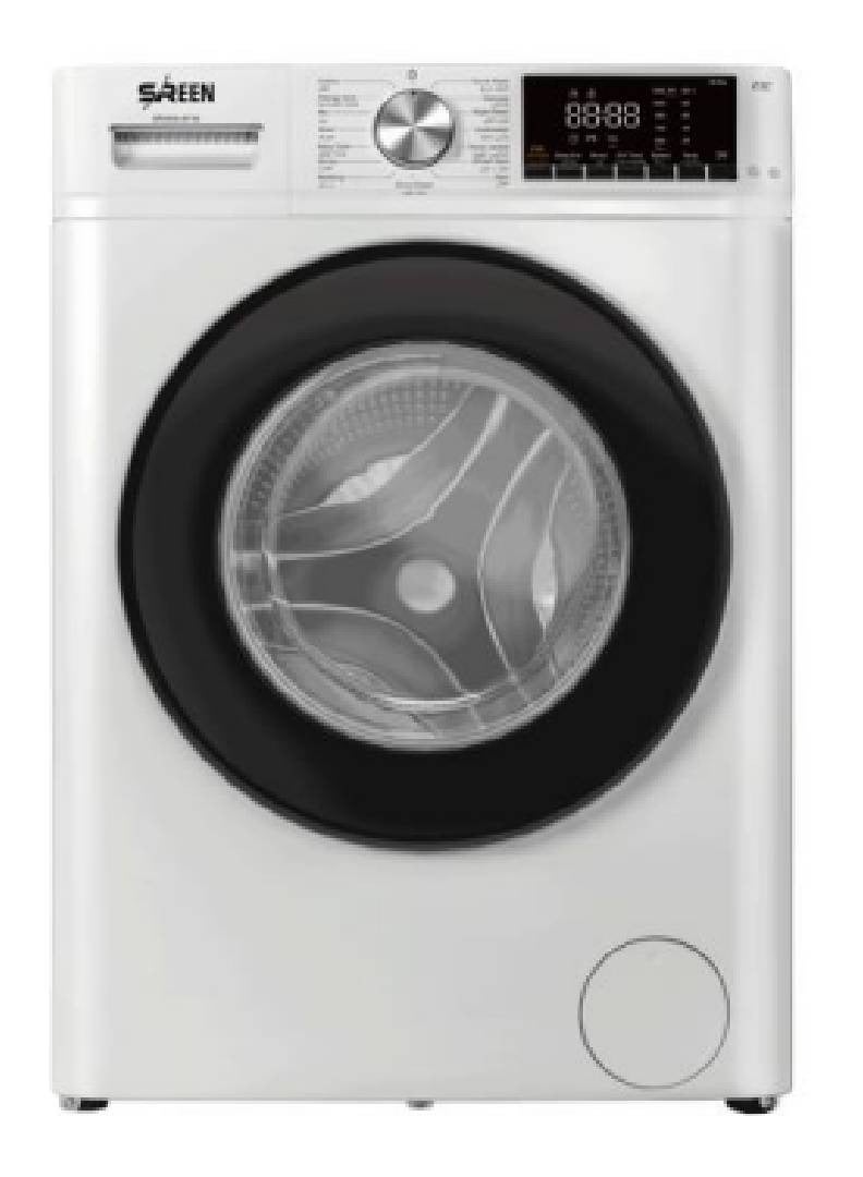 Automatic Front Load Washing Machine 6 kg 134 kW SRWM-6K-FAW White