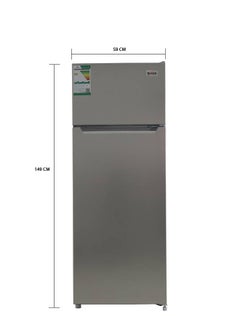 SREEN Double Door Refrigerator 7.4 Feet SRTM274DF Silver  - Image 3