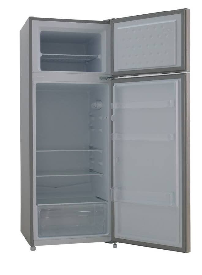 SREEN - Double Door Refrigerator 7.4 Feet SRTM274DF Silver - Image 1