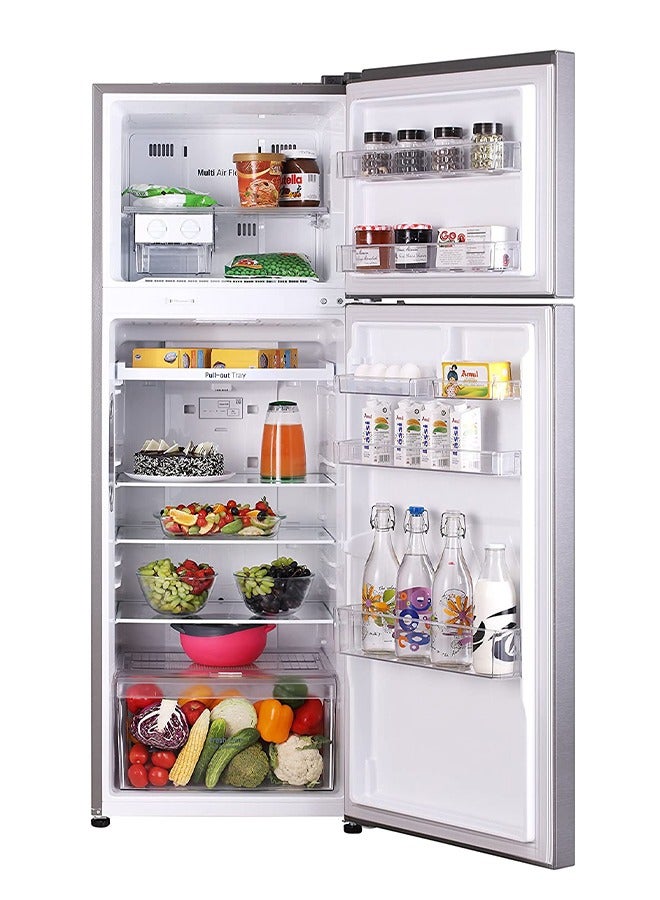 SREEN - Double Door Refrigerator 7.4 Feet SRTM274DF Silver - Image 1