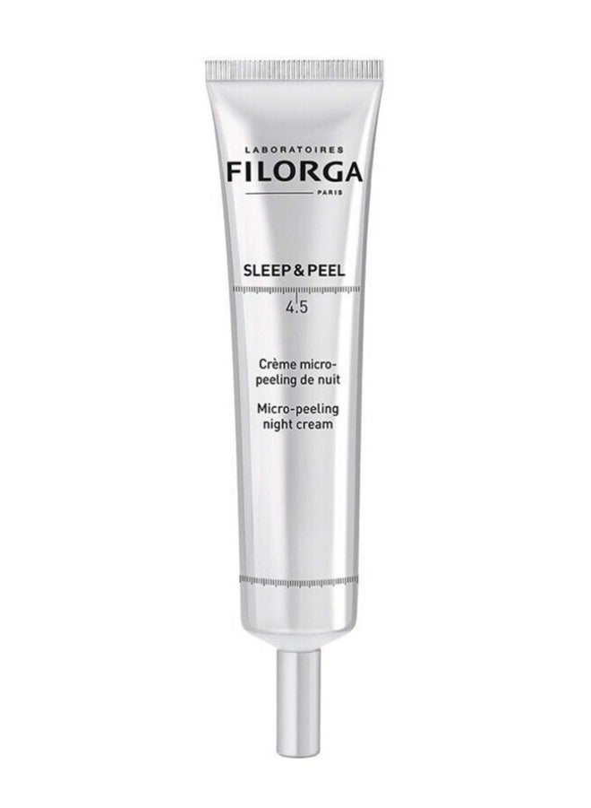 Sleep & Peel Micro Peeling Night Cream Anti-Aging Exfoliant 40ml