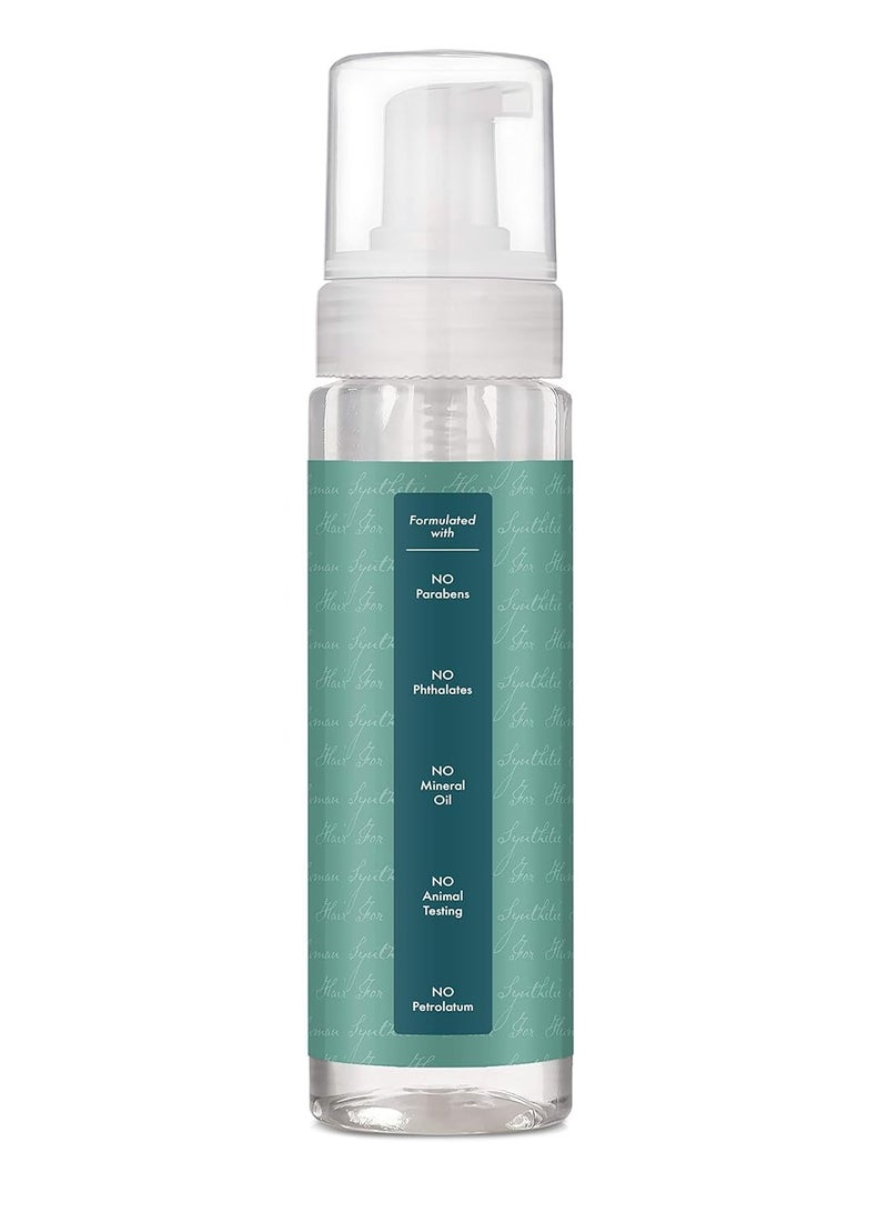 SheaMoisture - Mousse For Curly Hair, Wig Or Weave, Tea Tree And Borage Seed Oil, Paraben-Free Styling Mousse, 7.5 Ounce - Image 1