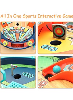 مايتويز طاولة بينبول My First Old School من Mytoys، لعبة ما قبل المدرسة، مناسبة للأطفال من سن 12 شهرًا إلى 12 عامًا، ماكينة بينبول للبنات الصغار من سن 1 إلى 2 سنة، طاولة لعبة بينبول بيسبول للأطفال من سن 3 سنوات فما فوق  - Image 4