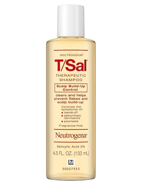 T/Sal Therapeutic Shampoo For Scalp Build-Up Control With Salicylic Acid, Scalp Treatment for Dandruff, Scalp Psoriasis & Seborrheic Dermatitis Relief, 4.5 fl. oz