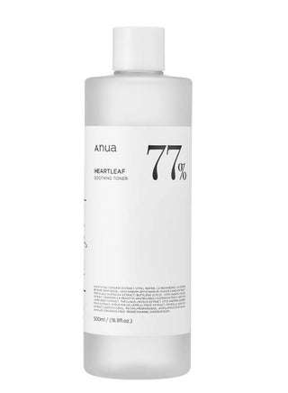 Heartleaf 77% Soothing Toner Ph 5.5 Skin Trouble Care Calming Skin Refreshing Purifying 16.9 fl.oz 500mlml - pnsku/N70070400V/45/_/1715097710/95f4a106-c7b0-4d54-a1a0-9d67f943d6d8