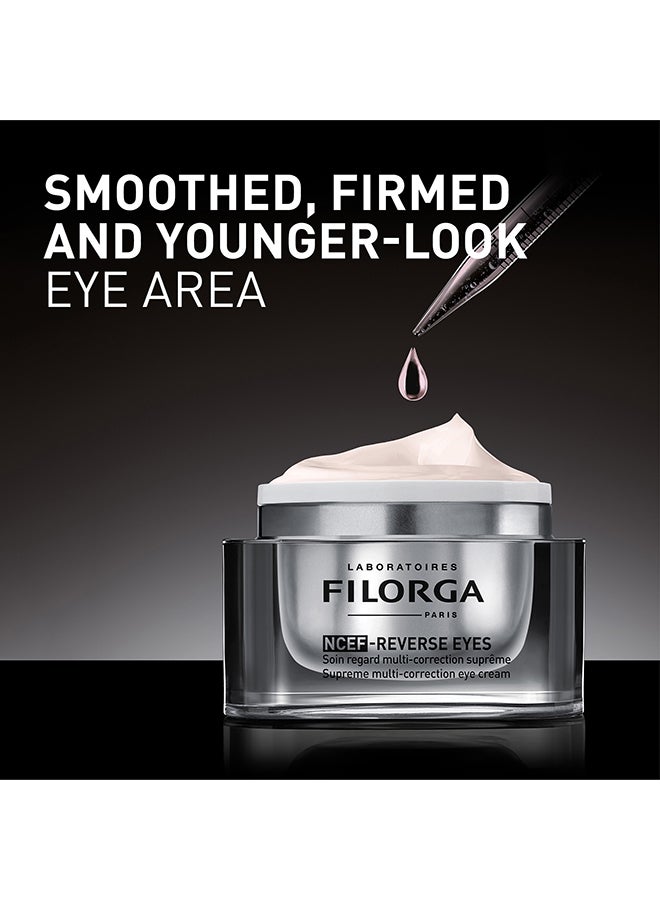 FILORGA Ncef-Reverse Eyes - Anti-Ageing Eye Contour Cream, Anti-Wrinkle, Firmness, Radiance 15Ml  - Image 3