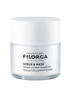 Scrub And Mask - Anti Wrinkle Reoxygenating Face Exfoliator For Radiant Skin  55Ml