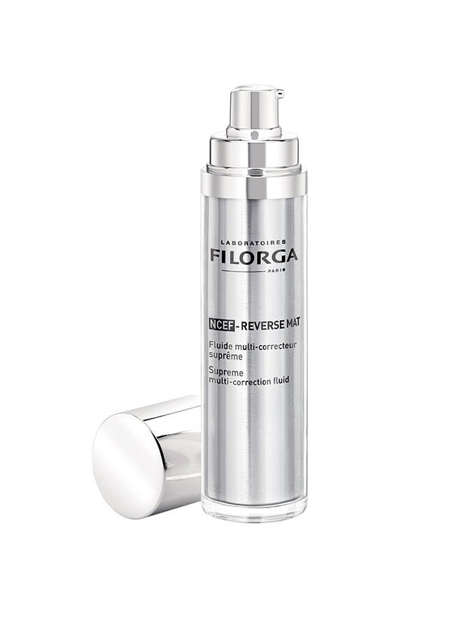 FILORGA - Ncef-Reverse Mat - Anti-Ageing Mattifying Face Fluid Anti-Wrinkle, Firmness, Radiance 50Ml - Image 1