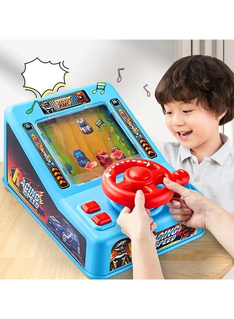 مايتويز لعبة عجلة القيادة الموسيقية للأطفال من ماي تويز، لعبة سيارة سباق محاكاة للأطفال الصغار مع صوت، لعبة قيادة تظاهرية للأطفال الصغار، ألعاب حسية للأطفال الأولاد والبنات هدية عيد ميلاد - Image 1