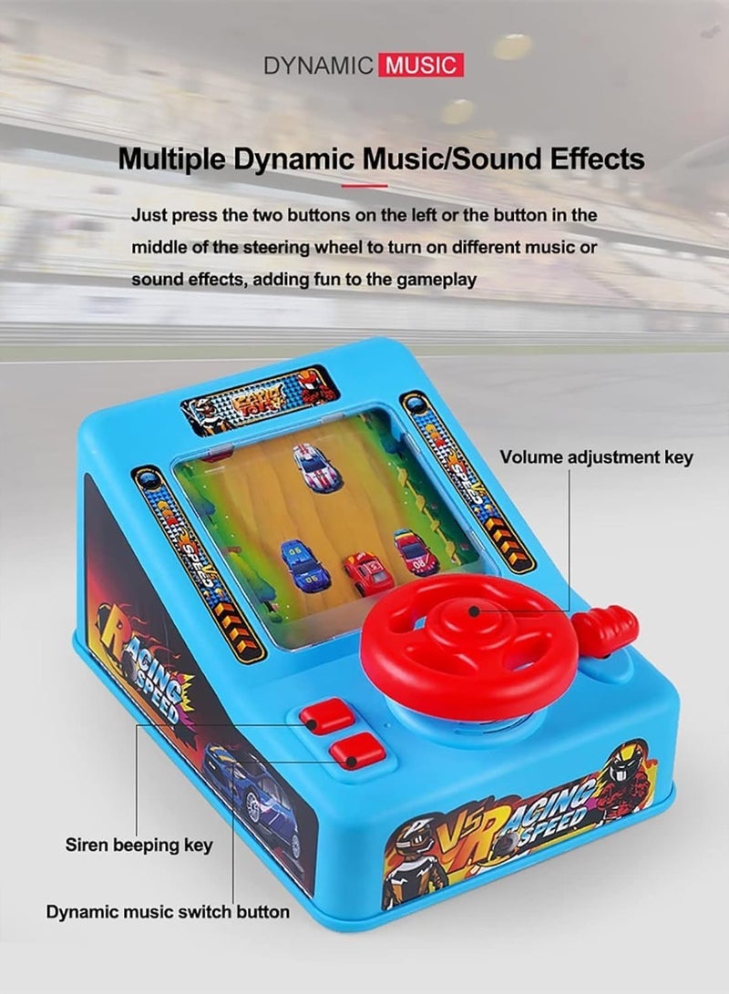 مايتويز لعبة عجلة القيادة الموسيقية للأطفال من ماي تويز، لعبة سيارة سباق محاكاة للأطفال الصغار مع صوت، لعبة قيادة تظاهرية للأطفال الصغار، ألعاب حسية للأطفال الأولاد والبنات هدية عيد ميلاد - Image 3