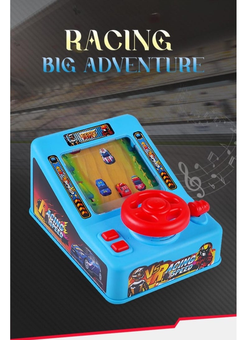 مايتويز لعبة عجلة القيادة الموسيقية للأطفال من ماي تويز، لعبة سيارة سباق محاكاة للأطفال الصغار مع صوت، لعبة قيادة تظاهرية للأطفال الصغار، ألعاب حسية للأطفال الأولاد والبنات هدية عيد ميلاد - Image 4