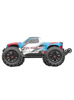 مايتويز MJX Hyper GO 16208 بدون فرش Rc Hobby Gradetruck بمقياس 1:16 راديو يتم التحكم فيه عن بعد وحش إلكتروني Rtr لجميع التضاريس - أزرق  - Image 3