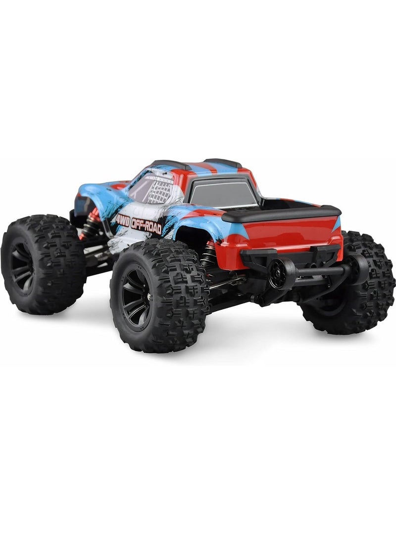 MYTOYS - MJX Hyper GO 16208 Brushless Rc Hobby Gradetruck 1:16 Scale Radio Controlled Off-Roader Electronic Monster Rtr All Terrain-Blue - Image 1