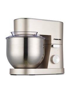 NIKAI Stand Mixer 6 Speed With Pulse And 3 Mixing Modes 1000 W NSM500A Gold  - Image 1