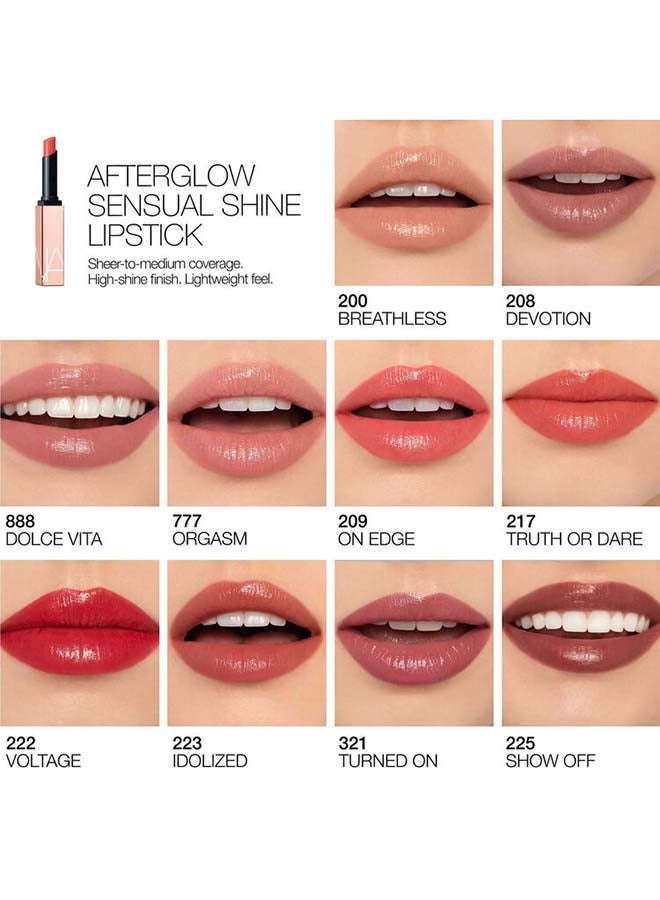 نارس - Afterglow Sensual Shine Lipstick 208 Devotion - Image 1