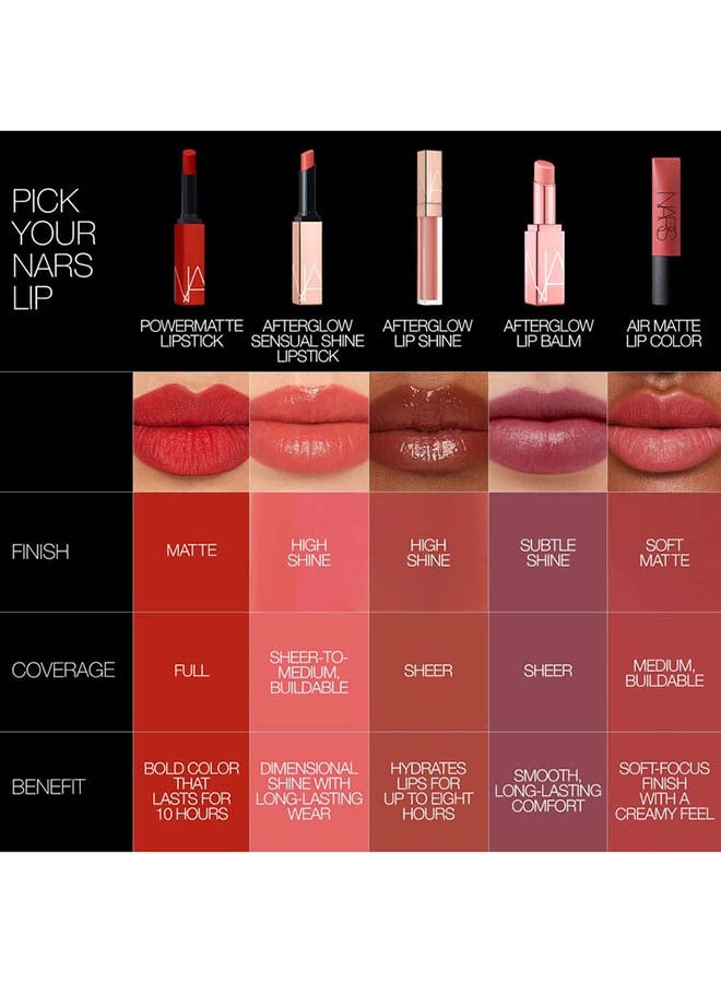 NARS - Afterglow Sensual Shine Lipstick 222 Voltage - Image 1