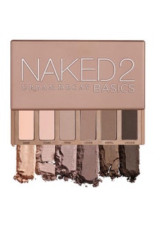 Urban Decay Neutral Eyeshadow Palette, Velvety Matte Finish, 6 Matte Nude & Brown Eyeshadows, Natural Everyday To Smokey Eye Makeup Looks, Travel Friendly Size, Vegan, Cruelty-free Naked 2 Basics  - Image 1