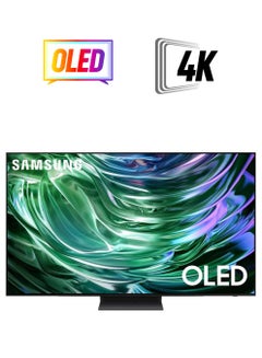 سامسونج تلفزيون ذكي 65 بوصة بدقة 4K QA65S90DAUXSA أسود جرافيتي  - Image 1