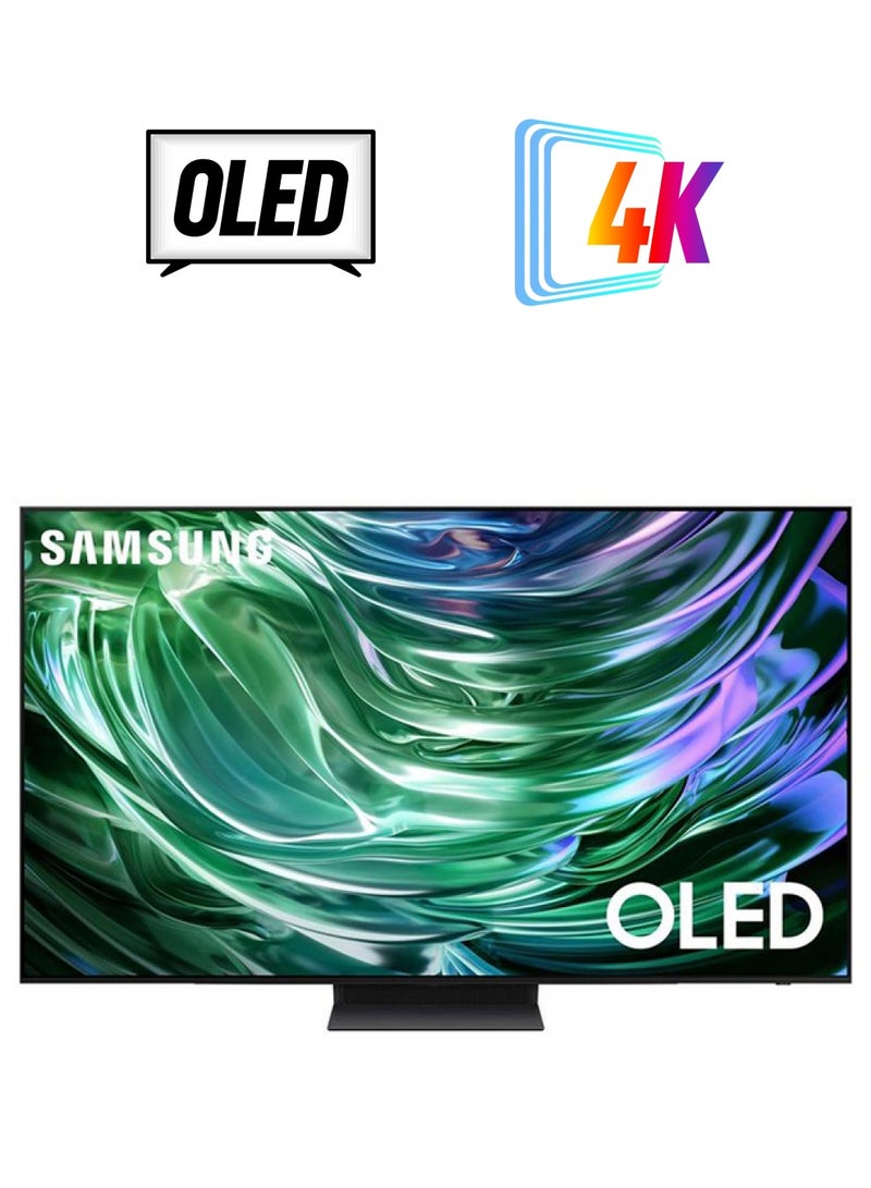 Samsung 65 Inch 4K OLED Smart TV QA65S90DAUXSA Graphite Black - Image 1