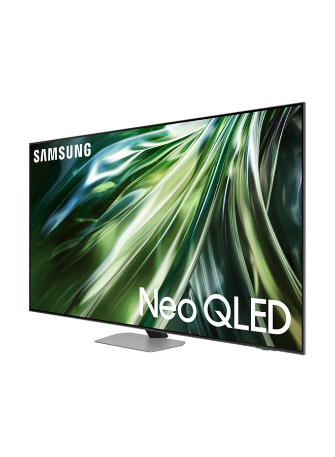 سامسونج - تلفزيون ذكي 85 بوصة 4K Neo QLED QA85QN90DAUXSA فضي كربوني - Image 1