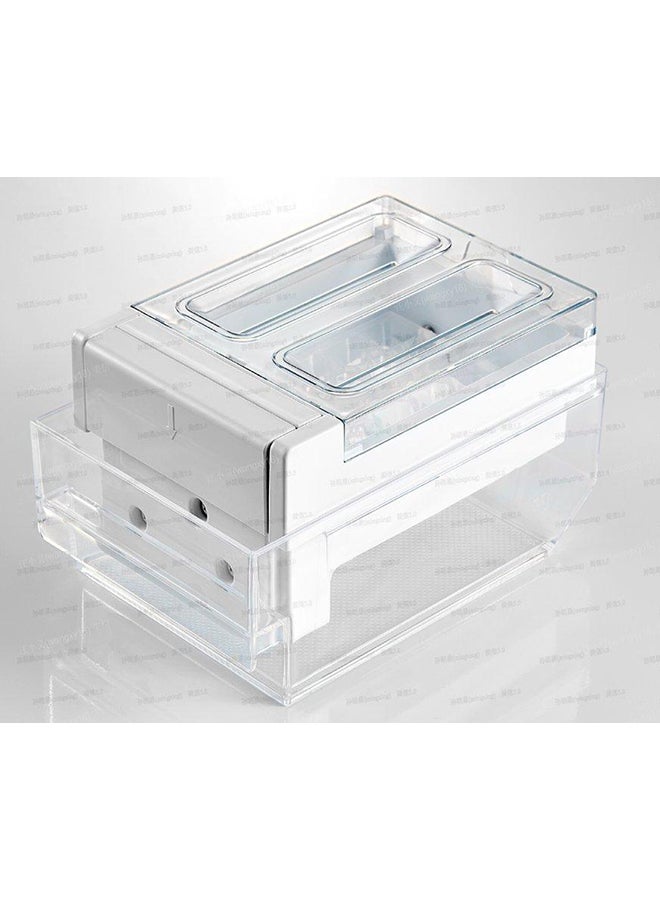Panasonic - Side By Side Refrigerator 13.7Cuft Freezer 7.1Cuft Inverter 387 L NR-BS782GKSA Silver - Image 1
