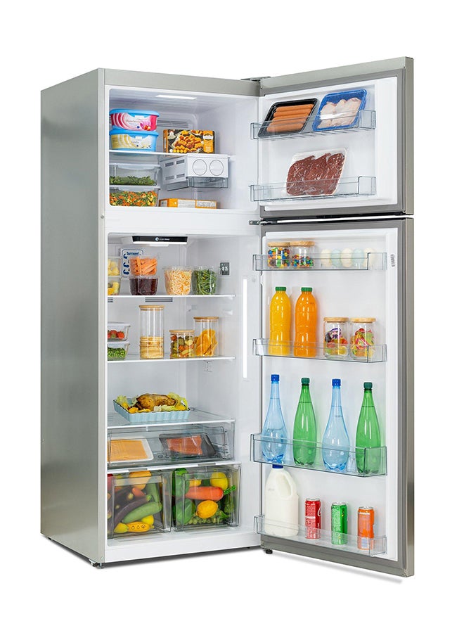 Panasonic - Double Door Refrigerator 11.8Cu.ft, Freezer 334 L NR-BC573VSSA Steel - Image 1
