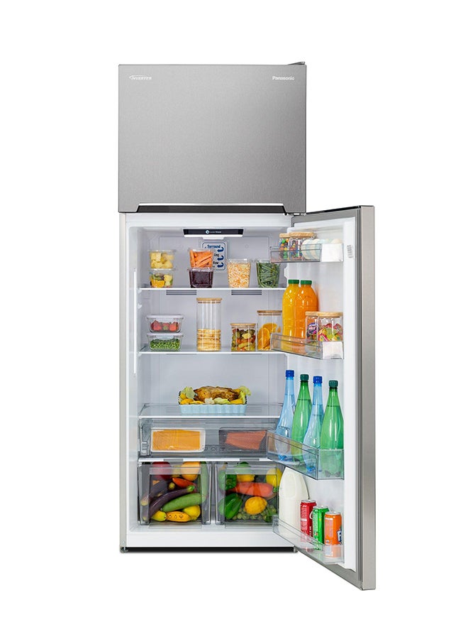 Panasonic - Double Door Refrigerator 11.8Cu.ft, Freezer 334 L NR-BC573VSSA Steel - Image 1