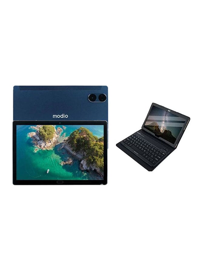 موديو تابلت M22 بشاشة 10.1 بوصة، ثنائي الشريحة، أزرق، 8 جيجابايت رام، 512 جيجابايت، 5G - إصدار الشرق الأوسط مع لوحة مفاتيح لاسلكية - Image 1