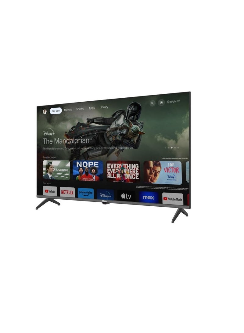 43 Inch FHD Smart Google TV - Dolby Audio - Stereo Speaker - Voice Control - HDR10 - Chromecast- HDMI 2.1 - Bezel-Less Design - H43K80EF Black - pnsku/N70070574V/45/_/1715148035/c9f0cf0e-f012-4677-83cf-03222a63d5bb