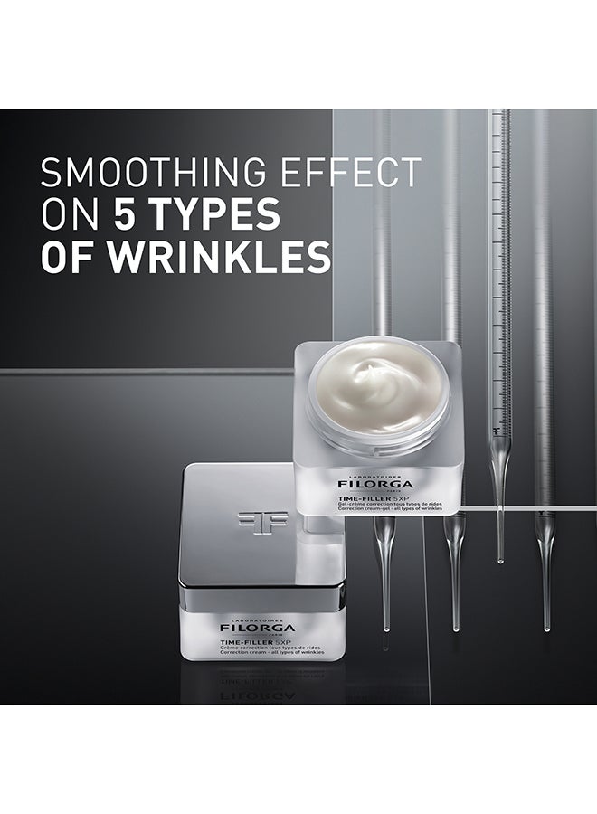 كريم جل Time-Filler 5Xp - كريم جل غير لامع مضاد للتجاعيد لبشرة أكثر نعومة 50 مل - Image 4