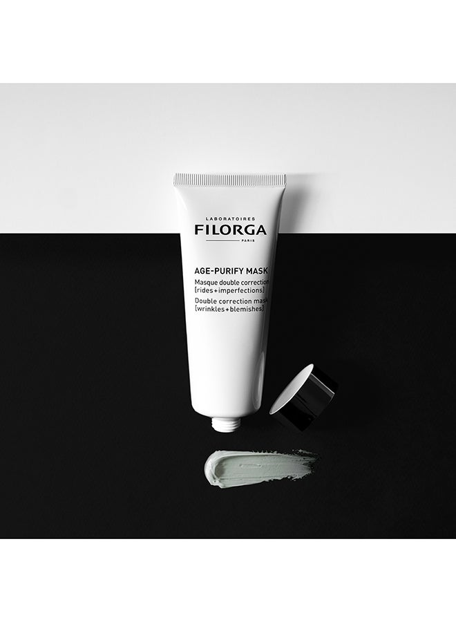 Filorga Age-Purify Mask - Anti-Wrinkle And Anti-Blemish Face Cream Clay Mask 75Ml - Image 5