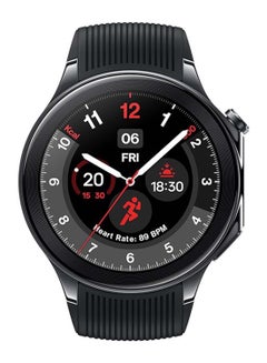 OnePlus Watch 2 Google WearOS Screen Size 1.43 Black Steel  - Image 1