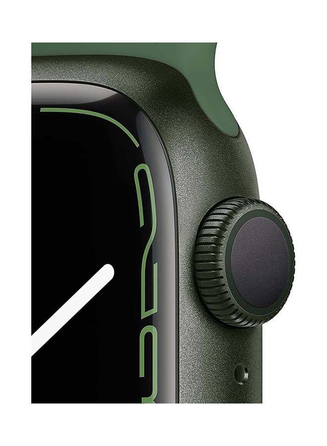 Apple - Renewed - Watch Series 7 GPS 45mm Aluminium Case With Sport Band Green - Image 1
