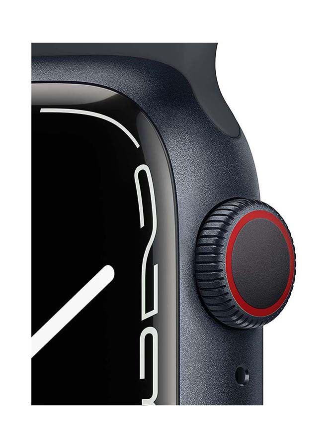 Apple - Renewed - Watch Series 7 GPS + Cellular 7 45mm Aluminium Case With Sport Band Midnight - Image 1