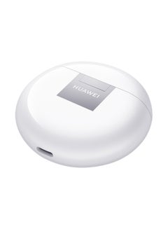 HUAWEI FreeBuds 4E Wireless Bluetooth Earphones, Air-like Comfort, High-Resolution Sound, Swipe Controls, Intelligent Audio Connection, Half-in-ear Mild Noise Cancellation Ceramic White  - Image 2