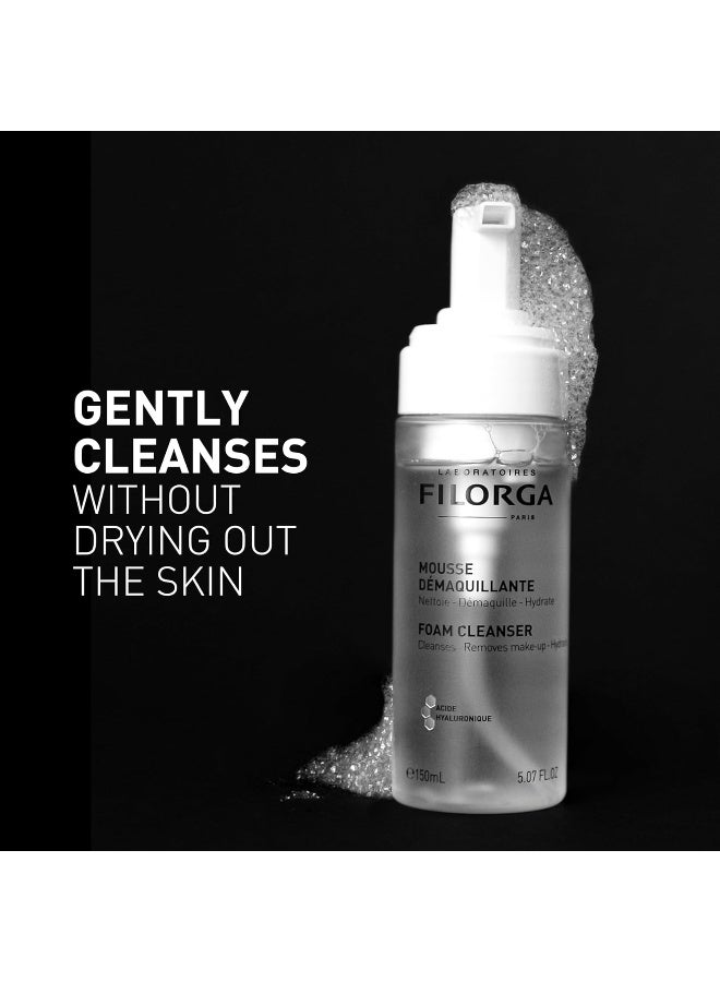 FILORGA Foam Cleanser - Hyaluronic Acid Facial Foam Cleanser 150Ml  - Image 5