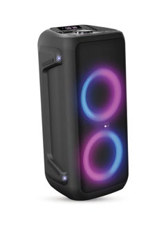 AFRA Party Speaker, 100 Watts, 12.76kg, 4500Ma Battery, Side Handle And Wheels, With Remote Control, ESMA Approved, 2 Years Warranty AF-100PSBK Black  - Image 1