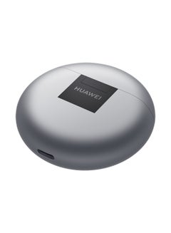 HUAWEI FreeBuds 4E Wireless Bluetooth Earphones, Air-like Comfort, High-Resolution Sound, Swipe Controls, Intelligent Audio Connection, Half-in-ear Mild Noise Cancellation Silver Frost  - Image 2