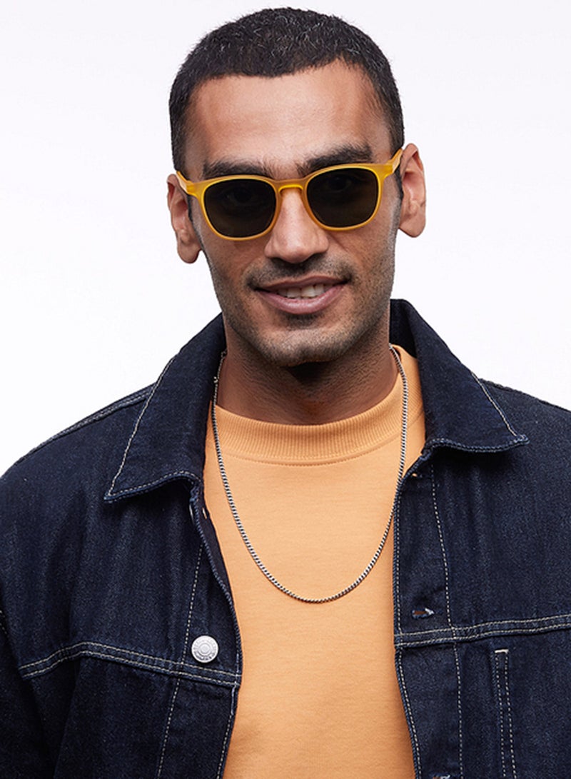 Lenskart Blu Hustlr Polarized Wayfarer Sunglasses - LA E15417-M - Lens Size: 49 Mm  - Image 3