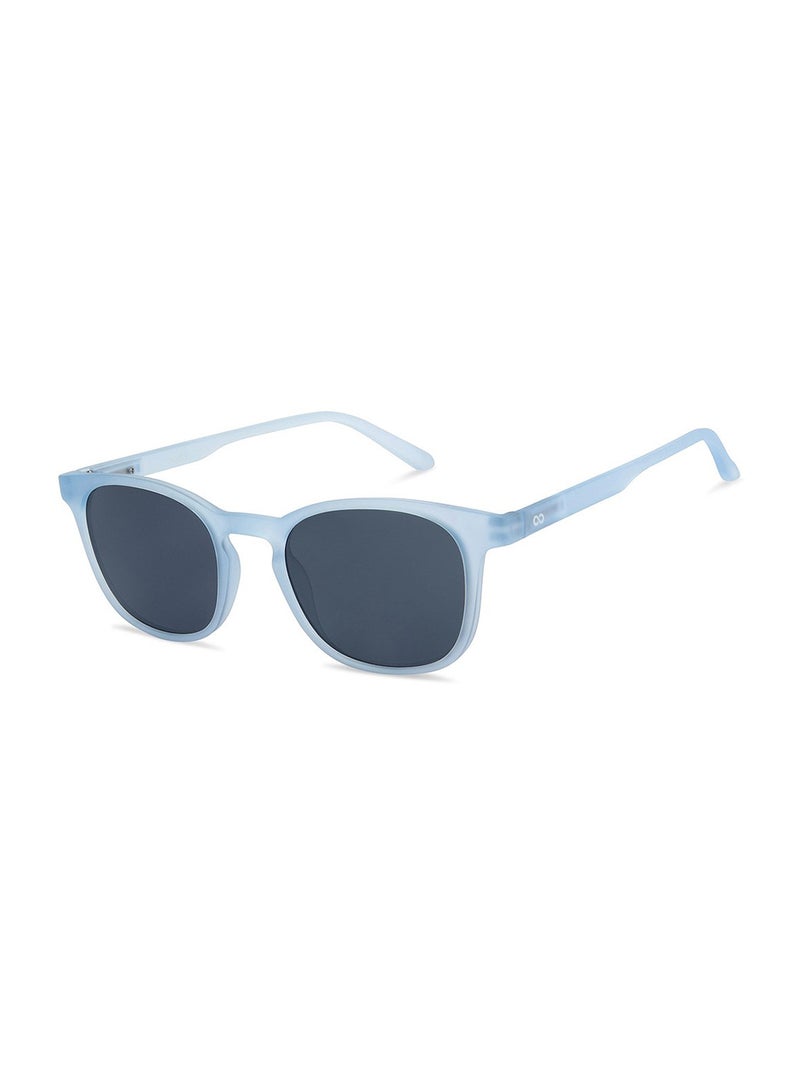 Lenskart Blu Hustlr Polarized Wayfarer Sunglasses - VC S15999 - Lens Size: 49 Mm  - Image 1