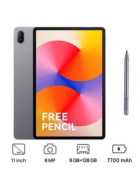 Matepad SE 11-Inch Tablet Nebula Gray 8GB RAM 128GB WiFi - Middle East Version With Pen Inbox