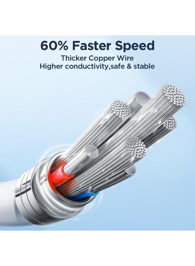 جوي روم SA26-AC6 كابل بيانات USB-A إلى Type-C، 100 وات، 1 متر - - Image 2