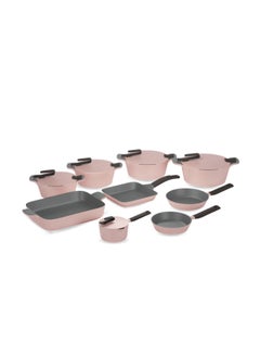 23 Piece Granite Set (20-24-26-30) Artisan With Beater-Rose Rose - pnsku/N70070678V/45/_/1717509117/38ea60a7-5219-4c1a-b090-8993cfa0d983