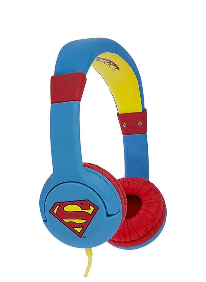 Superman Man of Steel Kids Headphones