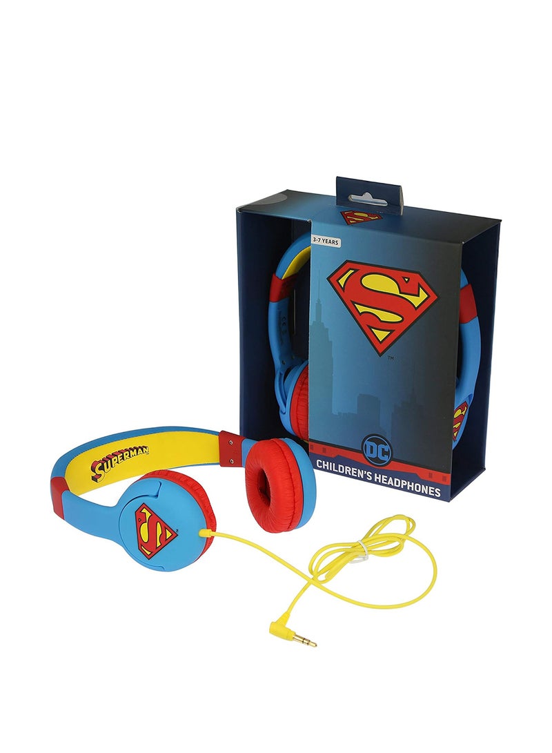 Superman Man of Steel Kids Headphones