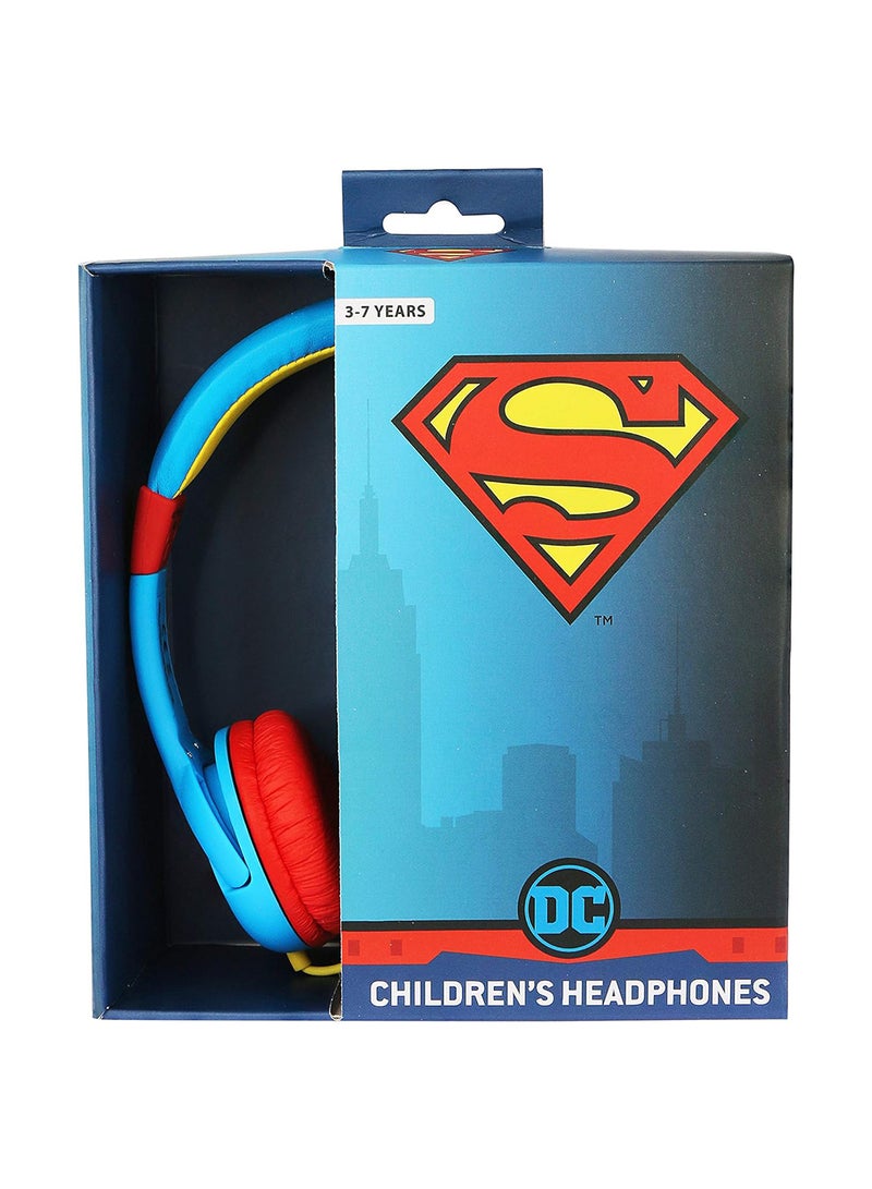 Superman Man of Steel Kids Headphones