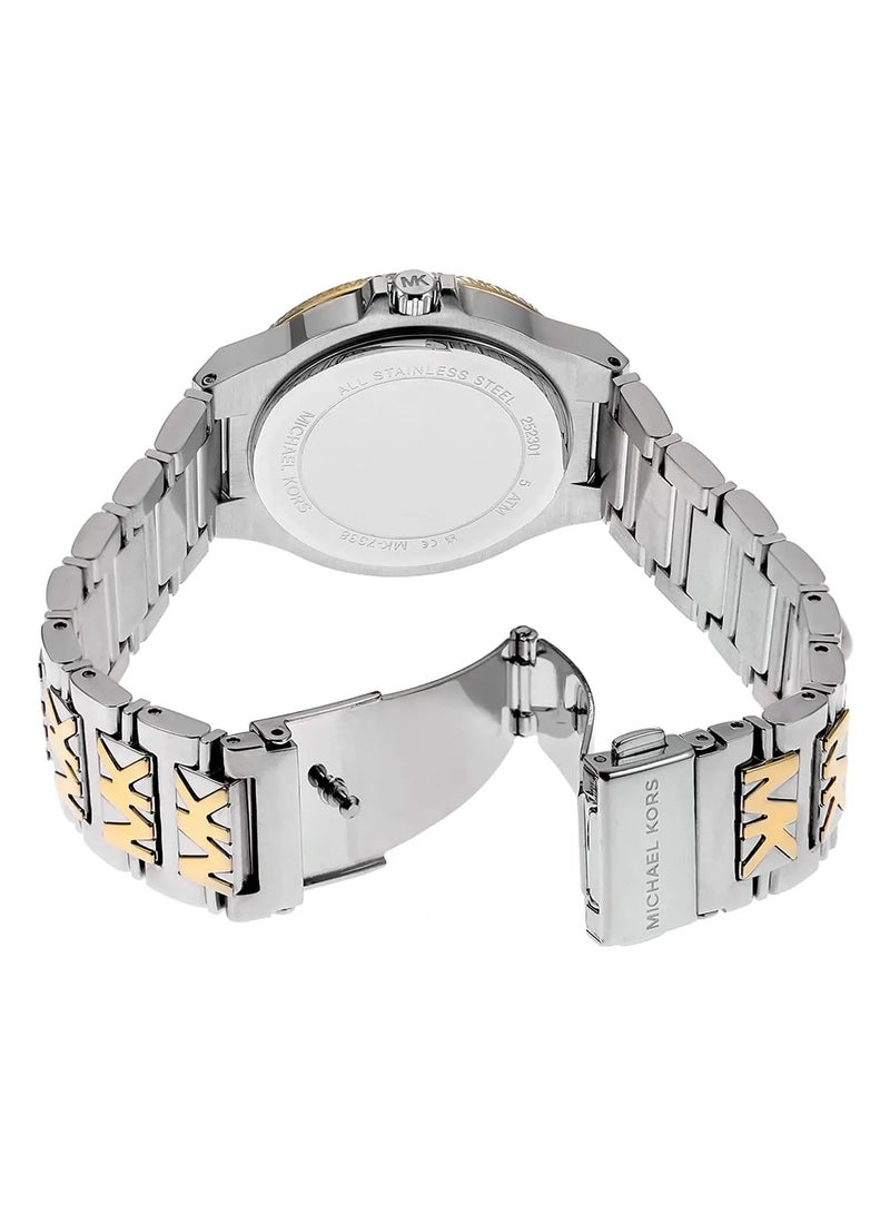 Michael Kors Women's Lennox Three-Hand Two-Tone Stainless Steel Watch - MK7338 - Image 4