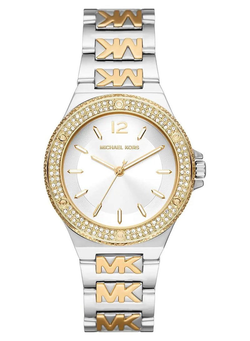 Michael Kors Women's Lennox Three-Hand Two-Tone Stainless Steel Watch - MK7338 - Image 1